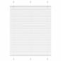 Preview: ARDEBO.de - Plissee Weiß 110x150 cm Stoffbreite 109,4 cm Polyester