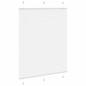 Preview: Plissee Weiß 110x150 cm Stoffbreite 109,4 cm Polyester