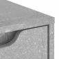 Preview: Sideboard VISNES Betongrau 60x40x73 cm Holzwerkstoff
