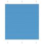Preview: ARDEBO.de - Plissee Blau 120x150 cm Stoffbreite 119,4 cm Polyester