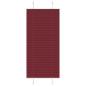 Preview: ARDEBO.de - Plissee Bordeauxrot 60x100 cm Stoffbreite 59,4 cm Polyester