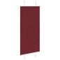 Preview: Plissee Bordeauxrot 60x100 cm Stoffbreite 59,4 cm Polyester