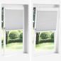 Preview: Plissee Hellgrau 75x100 cm Stoffbreite 74,4 cm Polyester