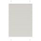 Preview: ARDEBO.de - Plissee Hellgrau 95x150 cm Stoffbreite 94,4 cm Polyester