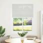 Preview: Plissee Hellgrau 95x150 cm Stoffbreite 94,4 cm Polyester