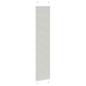 Preview: Plissee Hellgrau 40x200 cm Stoffbreite 39,4 cm Polyester