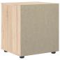 Preview: Nachttisch VISNES Sonoma-Eiche 45x40x50 cm Holzwerkstoff