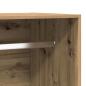 Preview: Kleiderschrank Artisan-Eiche 100x50x200 cm Holzwerkstoff