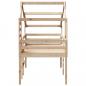 Preview: Hochbett mit Dach 90x200 cm Massivholz Kiefer