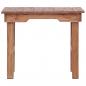 Preview: Beistelltisch 70 x 35 x 60 cm Massivholz Mahagoni