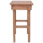 Preview: Beistelltisch 70 x 35 x 60 cm Massivholz Mahagoni