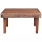 Preview: Couchtisch 60x45x23 cm Altholz Massiv