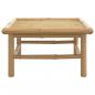Preview: Gartentisch 65x55x30 cm Bambus