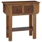 Preview: Konsolentisch Gemischtes Altholz 80x35x80 cm