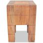 Preview: Sitzhocker Massives Mahagoniholz