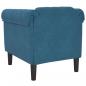 Preview: Sessel Blau Samt