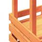 Preview: Gartenbar mit Dach Braun 112,5x57x195,5 cm Massivholz Kiefer