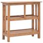 Preview: Konsolentisch Massives Mahagoniholz 69x28x70 cm