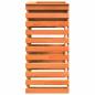 Preview: Gartenbar Wachsbraun 113,5x50x103 cm Massivholz Kiefer