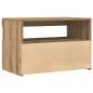 Preview: TV-Schränke mit LED-Leuchten 2 Stk. Artisan-Eiche Holzwerkstoff