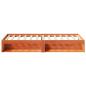 Preview: Tagesbett ohne Matratze Wachsbraun 90x190 cm Massivholz Kiefer