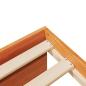 Preview: Tagesbett ohne Matratze Wachsbraun 90x190 cm Massivholz Kiefer