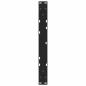 Preview: Esstisch Beine V-Form 2 Stück Schwarz 60x(42-43,3) cm Stahl