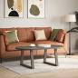 Preview: Couchtischbeine V-Form 2 Stück Naturstahl 70x(42-43,3) cm Stahl