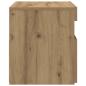 Preview: TV-Schrank mit LED-Leuchten Artisan-Eiche 60x35x40 cm
