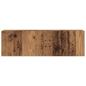 Preview: 7-tlg. TV-Schrank-Set Wandmontage Altholz-Optik Holzwerkstoff