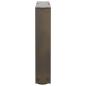 Preview: Couchtischbeine V-Form 2 Stück Naturstahl 30x(30-31,3) cm Stahl