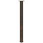 Preview: Couchtischbeine 4 Stk. Naturstahl 100-102 cm Stahl