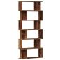Preview: Bücherregal Altholz-Optik 80x24x192 cm Holzwerkstoff