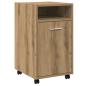 Preview: Schrank mit Rollen Artisan-Eiche 33x38x60 cm Holzwerkstoff