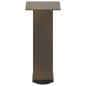 Preview: Couchtischbeine 4 Stk. Naturstahl 42-44 cm Stahl