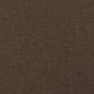 Preview: Boxspringbett mit Matratze & LED Dunkelbraun 120x190 cm Stoff