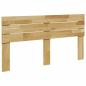 Preview: ARDEBO.de - Kopfteil 140 cm Massivholz Eiche