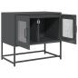 Preview: TV-Schrank Anthrazit 68x39x60,5 cm Kaltgewalzter Stahl