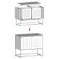 Preview: TV-Schrank Anthrazit 68x39x60,5 cm Kaltgewalzter Stahl