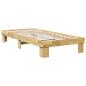 Preview: Massivholzbett ohne Matratze 90x190 cm Eichenholz