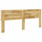 Preview: Kopfteil 200 cm Massivholz Eiche