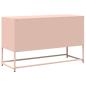 Preview: TV-Schrank Rosa 100,5x39x60,5 cm Kaltgewalzter Stahl