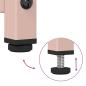 Preview: TV-Schrank Rosa 100,5x39x60,5 cm Kaltgewalzter Stahl