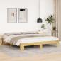 Preview: ARDEBO.de - Massivholzbett ohne Matratze 180x200 cm Eichenholz