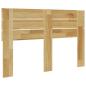 Preview: Kopfteil 120 cm Massivholz Eiche