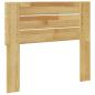 Preview: Kopfteil 90 cm Massivholz Eiche