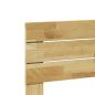 Preview: Kopfteil 90 cm Massivholz Eiche