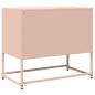 Preview: TV-Schrank Rosa 68x39x60,5 cm Kaltgewalzter Stahl