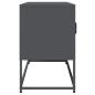 Preview: TV-Schrank Anthrazit 100,5x39x60,5 cm Kaltgewalzter Stahl