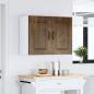 Preview: Küchen-Hängeschrank Kalmar Räuchereiche Holzwerkstoff